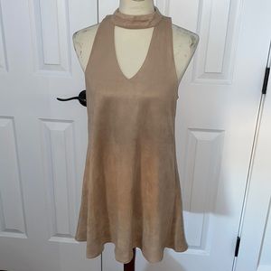 Coquette Boutique suede dress